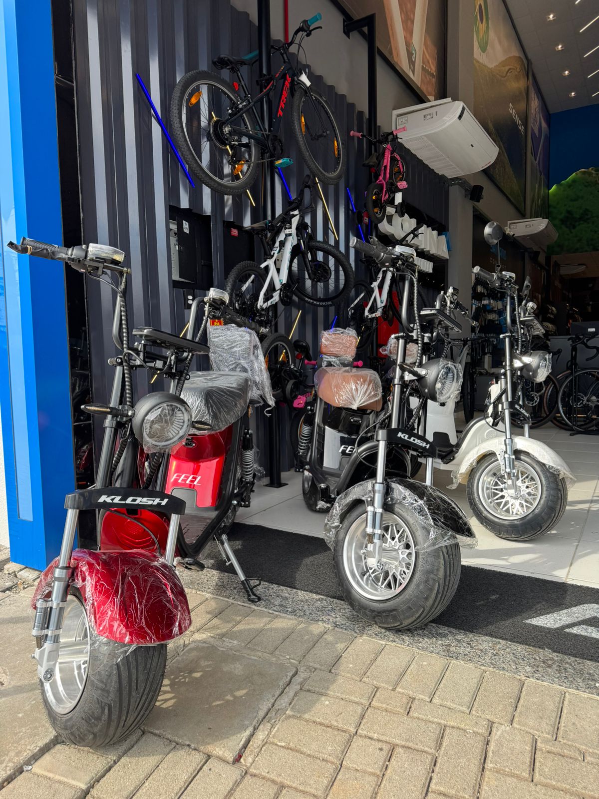 Interior da Colina Bike Center
